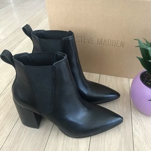 STEVE MADDEN | BNWT Leather ‘Knoxi’ Chelsea Boots